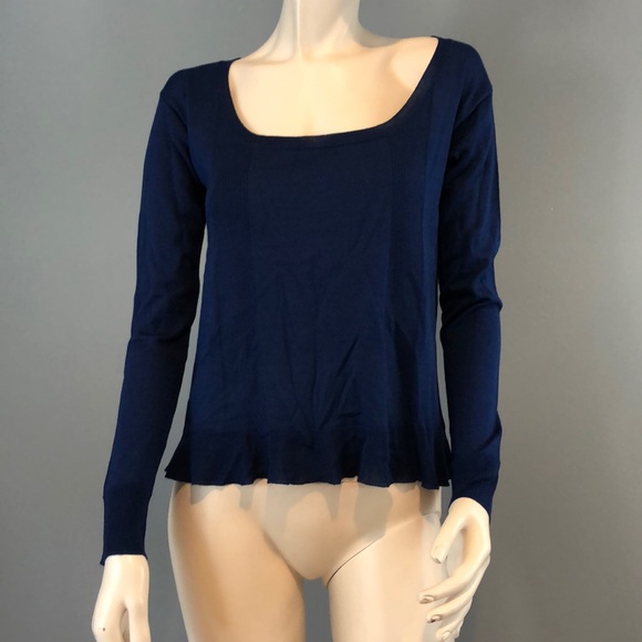 NWT Prada Blue  Sweater Sz 38/US 2 - Picture 2 of 16